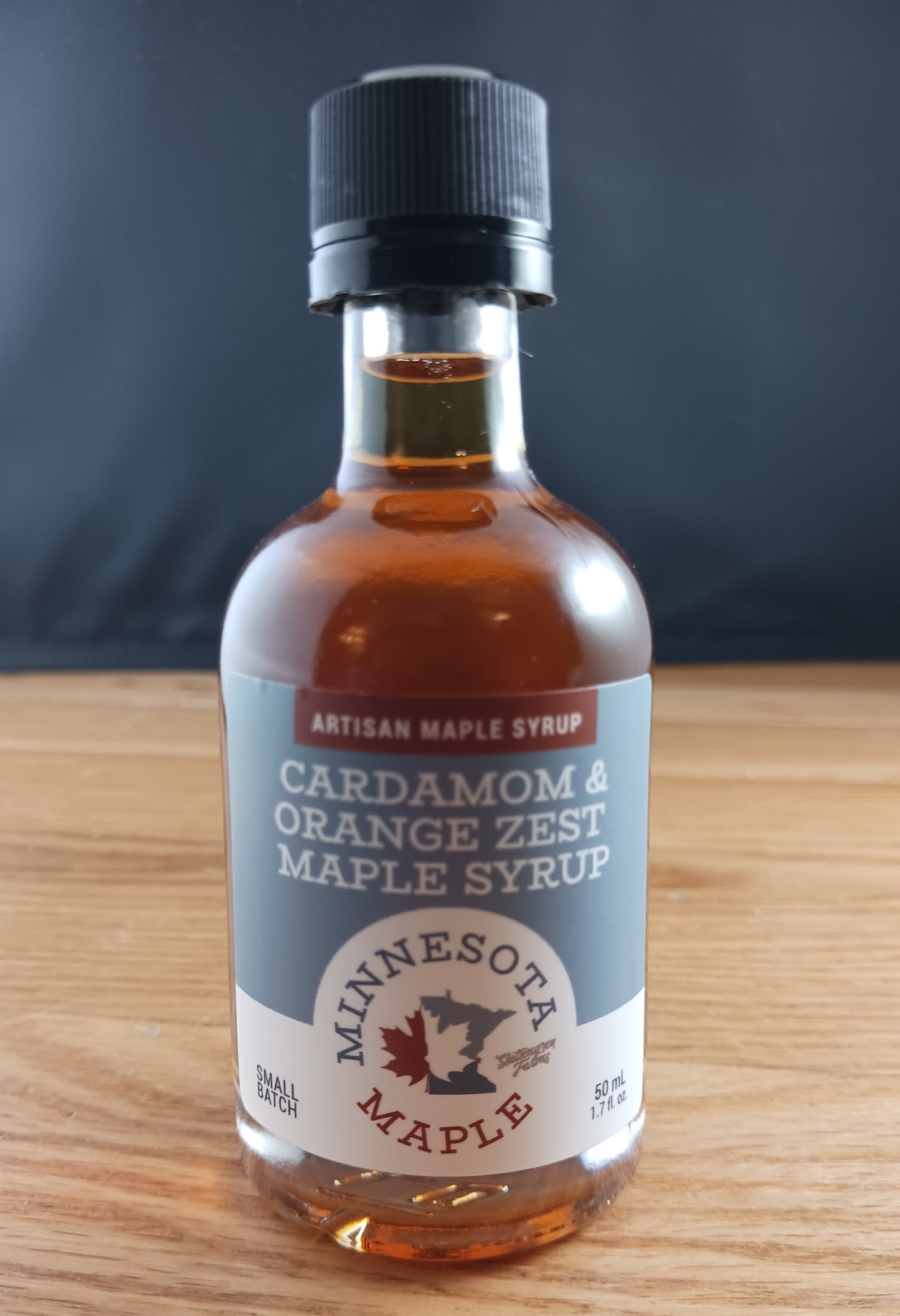 Cardamom and Orange Zest Maple Syrup